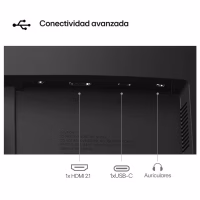 LG 27U421A-B  monitor 27" FHD 1xHDMI curvo - Imagen 4
