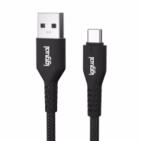 iggual Cable USB-A a tipo C 3A 180 cm trenzado - Imagen 2