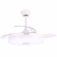 ventilador de techo grunkel skywind 42bt2/ 30w/ 3 aspas 106cm/ 6 velocidades