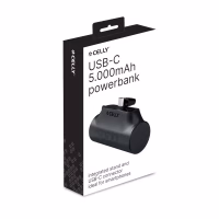 Celly Powerbank Compacta Usb-C 5000 mAh Negra - Imagen 2
