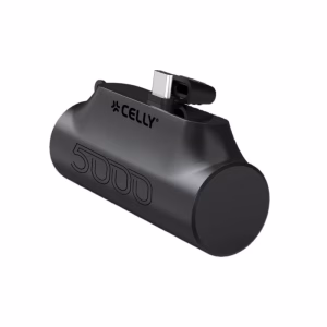 Celly Powerbank Compacta Usb-C 5000 mAh Negra