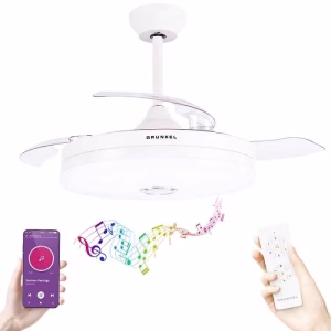 Ventilador de Techo Grunkel SKYWIND-42BT2/ 30W/ 3 Aspas 106cm/ 6 Velocidades