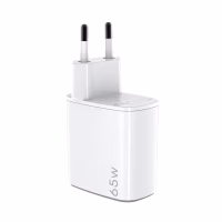 Celly Cargador Gan 1Usb 2Usb-C 65w WH - Imagen 2