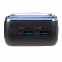 RIVACASE VA1080 QC/PD 65W 30000 mAh Negro - Imagen 3