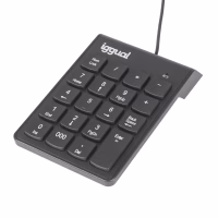iggual Teclado numérico USB CK-NUM-19T negro - Imagen 3