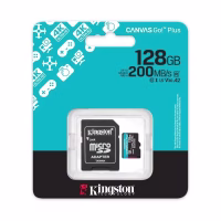 Kingston microSD Canvas Go! Plus 4 128GB 200 MB-s