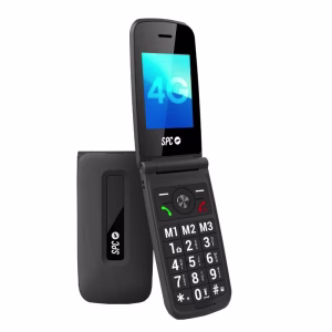 SPC 2342N Titan 4G Movil Senior 2.4" S.HELP Negro