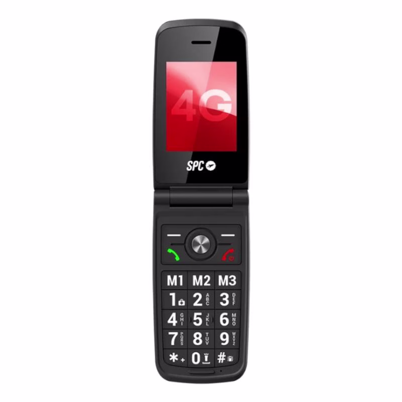 SPC 2342R Titan 4G Movil Senior 2.4" S.HELP Rojo - Imagen 2