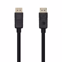 aisens cable dp v1.2 4k@60hz dp m dp m negro 2.0m