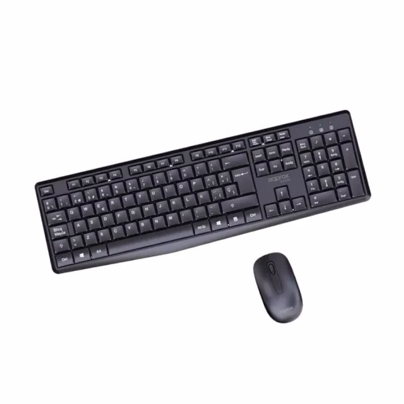 APPROX Teclado+raton inalamb X420B 1000DPI Negro - Imagen 2