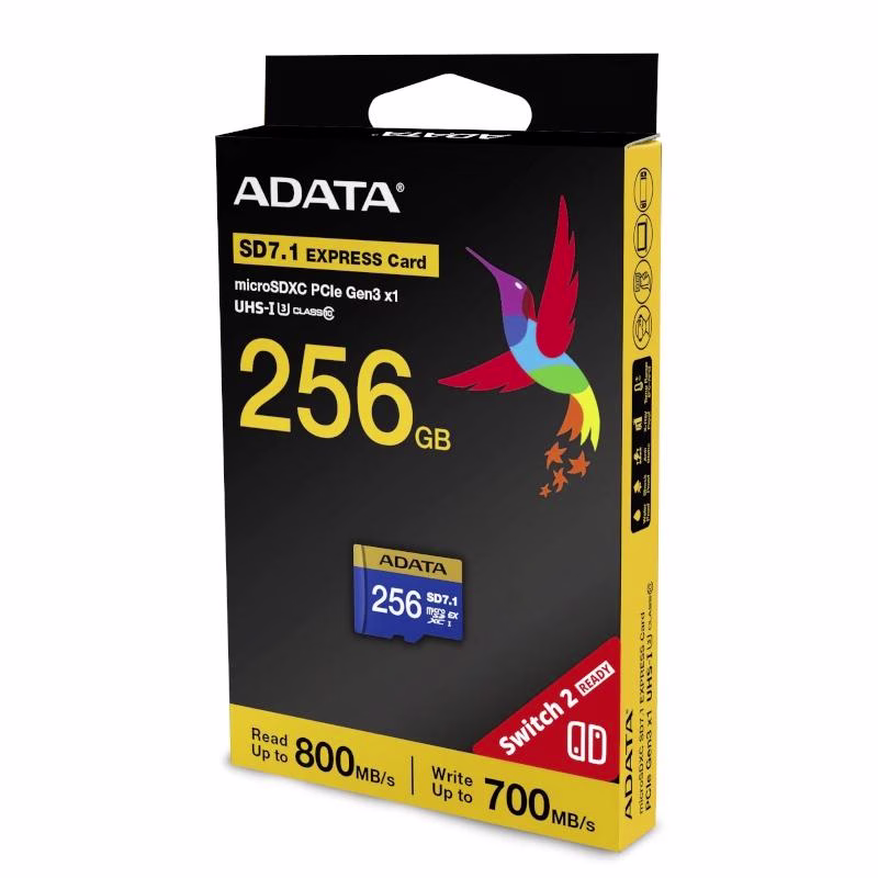 ADATA Extreme microSDXC 256GB SD7.1 Gen3x1 Switch2 - Imagen 4