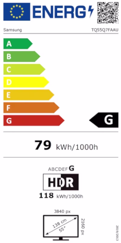 samsung tv 55" tq55q7f uhd qled smarttv ia hdr10+