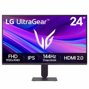 LG 24G411A-B Monitor 24" FHD IPS 144Hz 1ms Slim