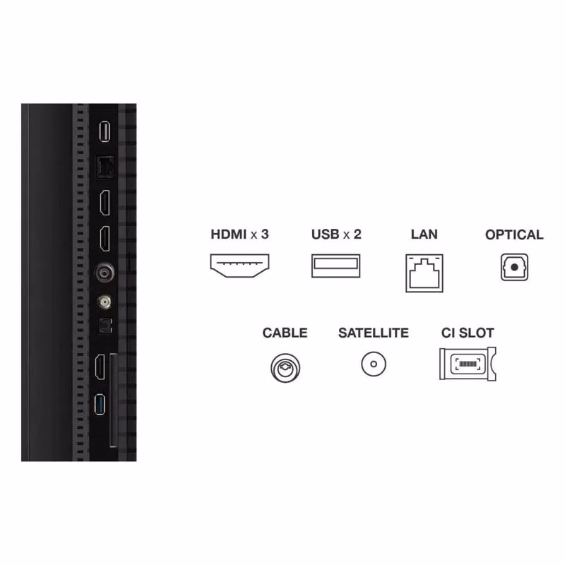 TCL 50P7K TV 50" UHD QLED GOOGLETV DOLBY ATMOS - Imagen 4