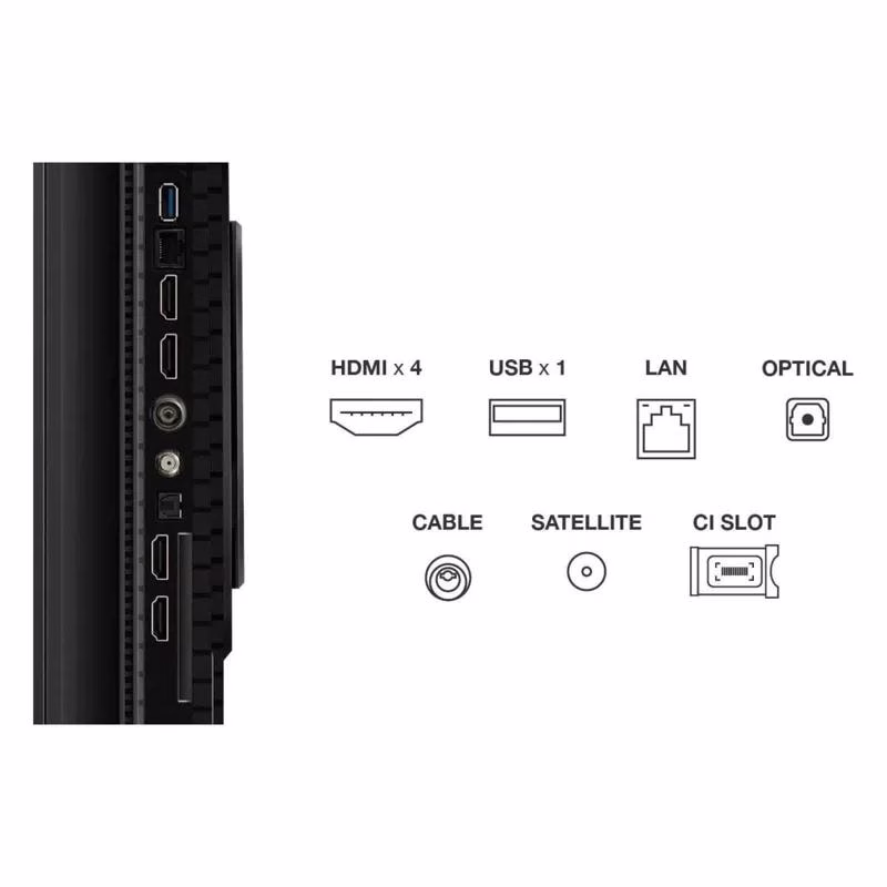 TCL 55P8K TV 55" UHD QLED GOOGLETV 144HZ ONKYO - Imagen 4