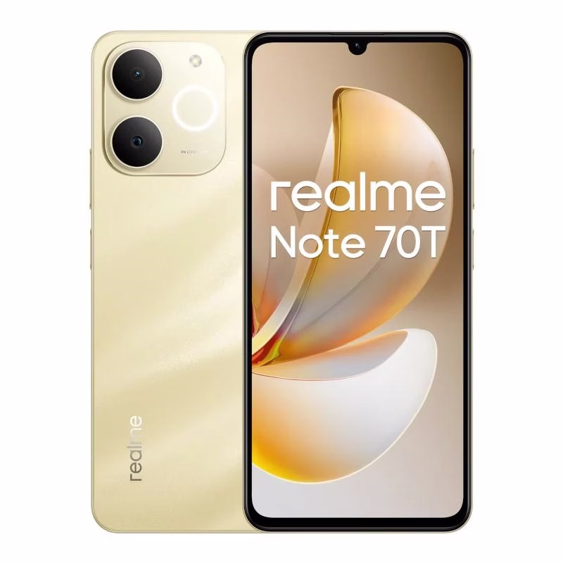 Realme Note 70T 6.74" 4GB 256Gb Gold