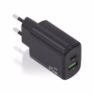 Aisens Cargador GaN 25W USB-C PD 3.0 USB-A QC3.0