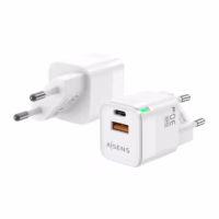 Aisens Cargador GaN 30W USB-C PD3.0 QC4.0 USB-A