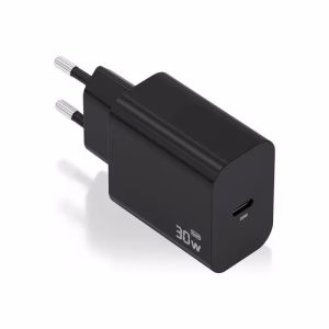 Aisens Cargador Gan 30W 1xUSB-C PD3.0 Negro