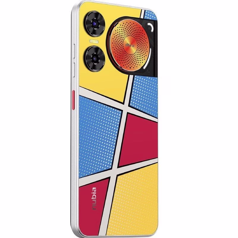 zte nubia music2 5g 6.7" hd+ 4+4gb 128gb pop art