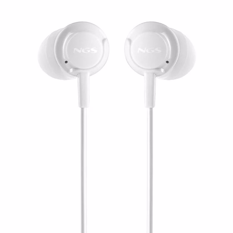 NGS Auricular CROSSDRIFT Blanco cable JACK 3.5 Mm - Imagen 3