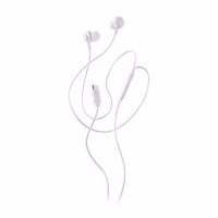 NGS Auricular Blanco Estéreo USB-C con cable