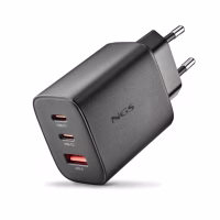 NGS CARGADOR GAN ULTRARAPIDO 65W USB-C+ USB-A