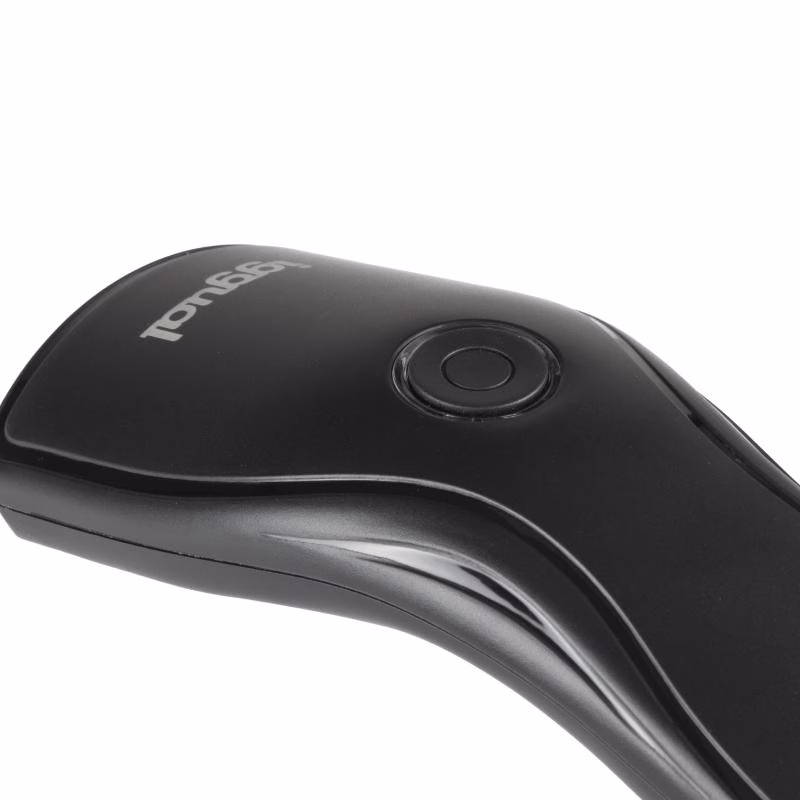 iggual Lector código barras 1D USB botón soporte - Imagen 3