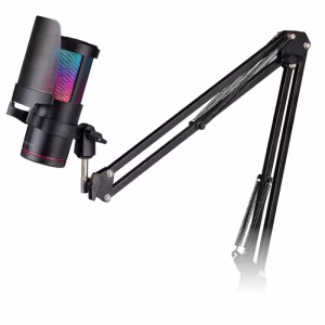 MARS GAMING Micrófono MMICSC Brazo Mecánico ARGB