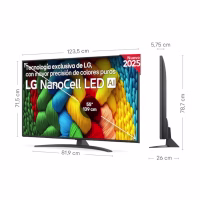 lg 55nano81a6a tv 55" uhd smart tv 4k