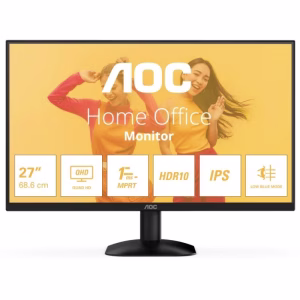 AOC Q27B35E Monitor 27" IPS QHD 1ms DP HDMI