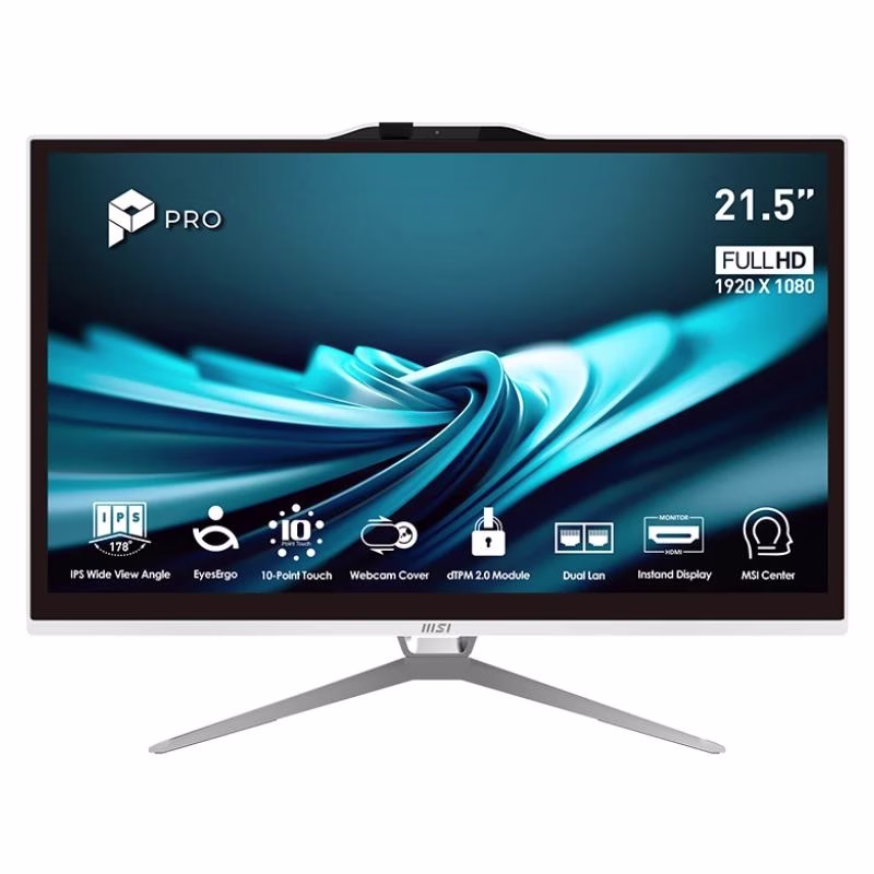 MSI Pro AP222T-490EU i3-14100 8 256 W11H 22" tac.B