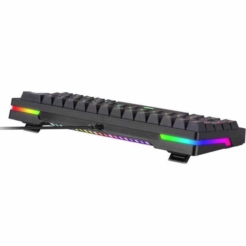 teclado gaming mecánico mars gaming mkminipro/ switch azul/ negro