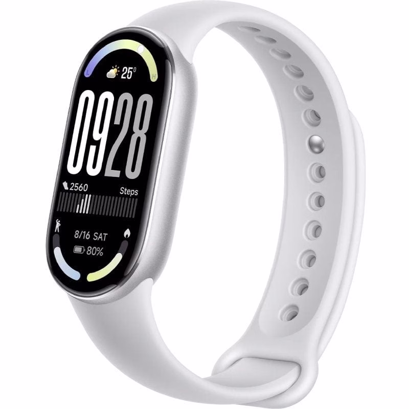 xiaomi pulsera mi smart band 10 glacier silver