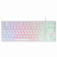Mars Gaming Teclado MK023 TKL FRGB Blanco