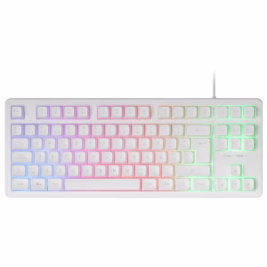 Mars Gaming Teclado MK023 TKL FRGB Blanco