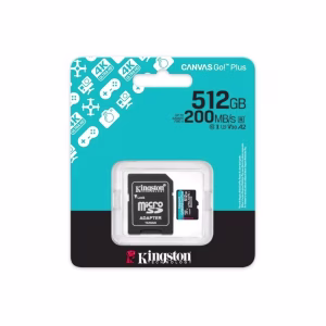 Kingston microSD Canvas Go! Plus 4 512GB 200 MB-s