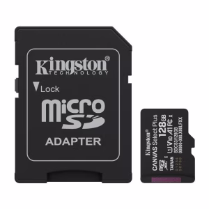 Kingston SDCS3/128GB microSD XC Gen3 150MB/s A1