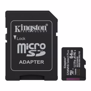 Kingston SDCS3/64GB microSDXC Gen3 150MB/s A1