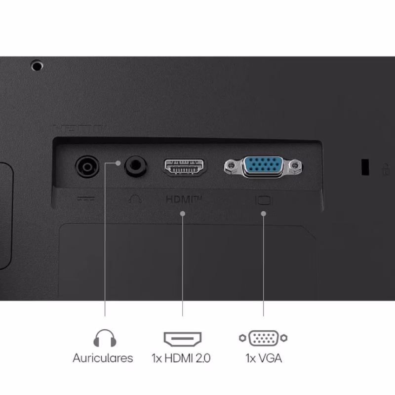 LG 24U411A-B monitor 23.8" FHD 120hz HDMI VGA - Imagen 4