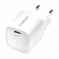 Intenso | Cargador pared GaN W30C² USB-C Blanco