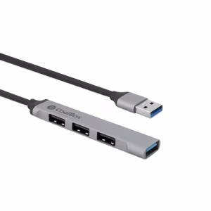 Coolbox HUB4 Lite USB-C/A 4 Puertos Aluminio