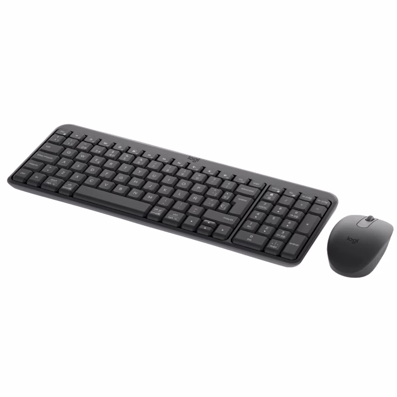 logitech teclado+raton mk250 bluetooth negro