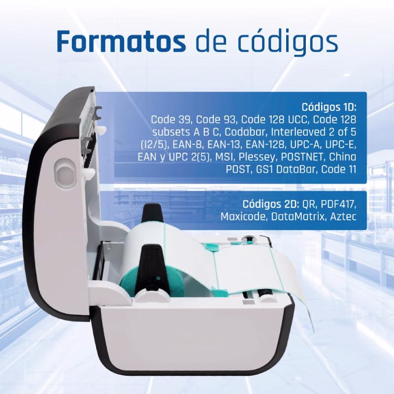 iggual Impresora etiquetas envíos 4X6 USB+Bluetooth - Imagen 3