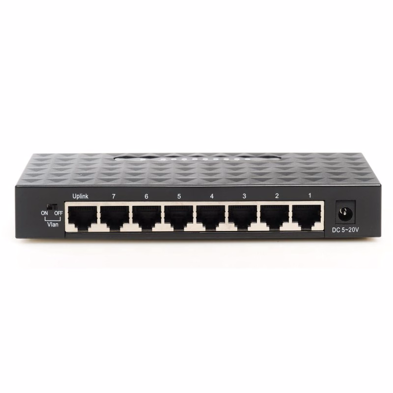 iggual ges8000 switch 8xgb gigabit 1000 mbps