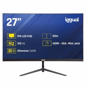 iggual Monitor 27" IPS 1ms FHD 120Hz VGA HDMI MM