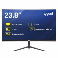 iggual Monitor 24" IPS 1ms FHD 120Hz VGA HDMI MM