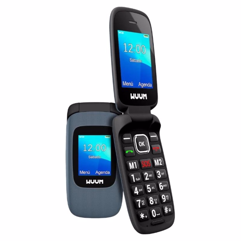 WUUM by SPC 2335N Movil Básico 2.4" FM Negro
