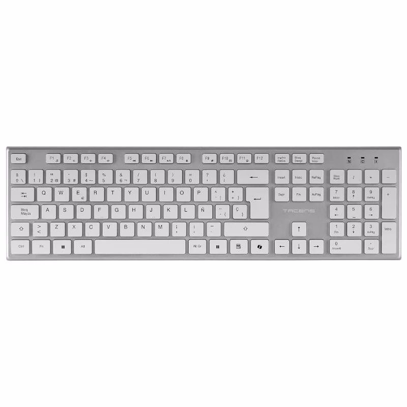 Tacens 3EN1 Teclado+Ratón+Alfom Inalámbrico Blanco - Imagen 4