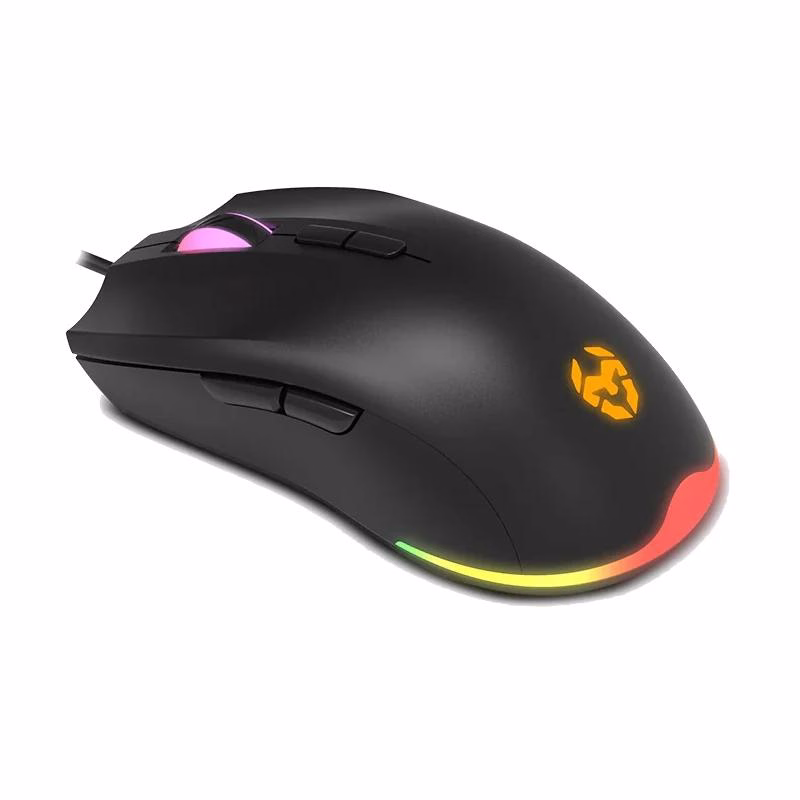 KROM KENTA Teclado+Ratón + Auricular+ Alfombrilla Combo Gaming 4 en 1 RGB Negro - Imagen 4
